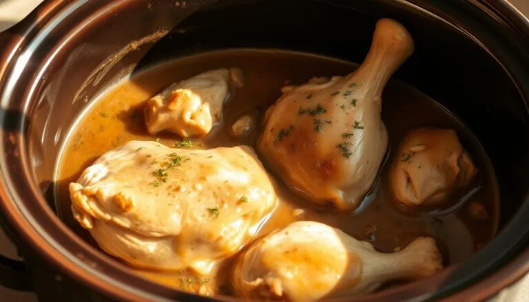 crockpot chicken and gravy