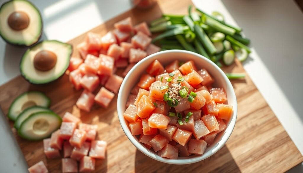 how to make salmon poke