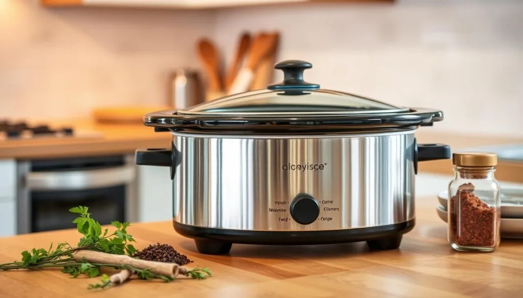 slow cooker setup