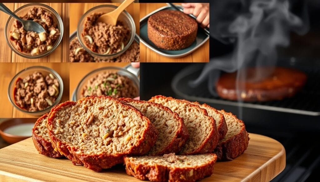 smoked meatloaf recipe steps